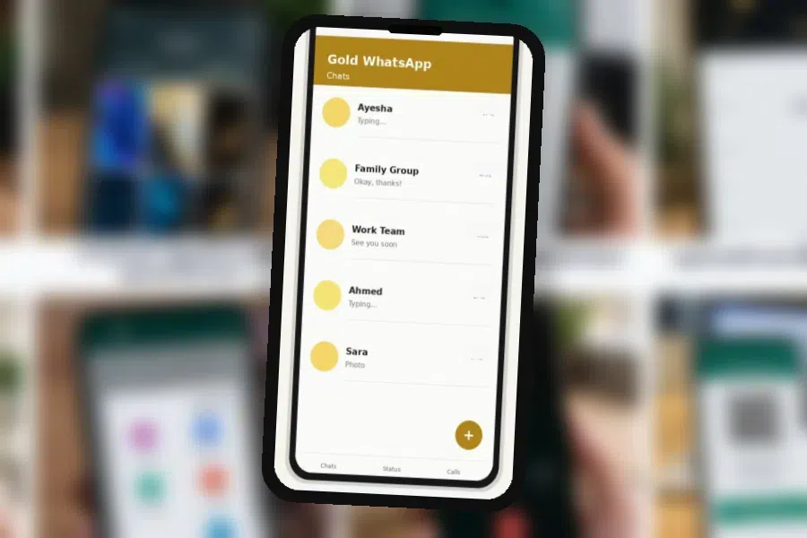 Gold WhatsApp V53.00 Manage Photos and Videos in Gold WhatsApp
