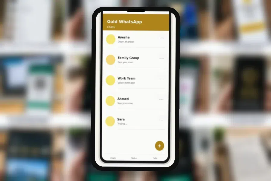 Gold WhatsApp V53.00 Gold WhatsApp Themes and Customization