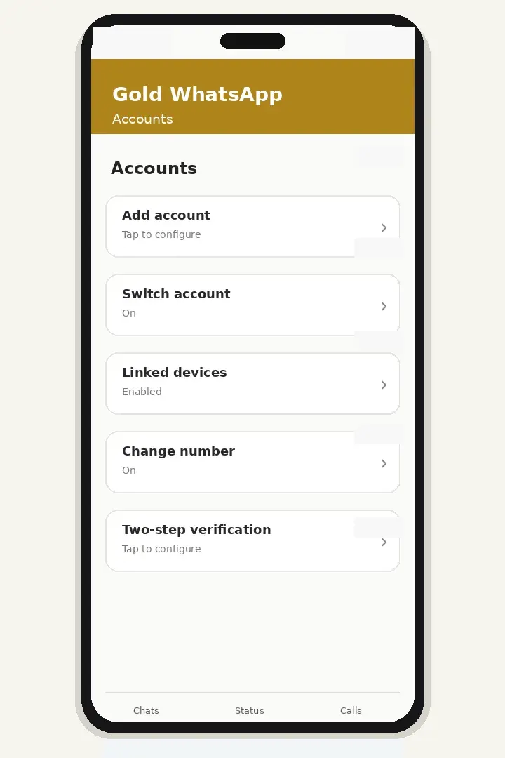 Use Multiple Accounts with Gold WhatsApp