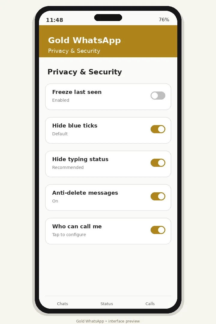 Privacy and Safety