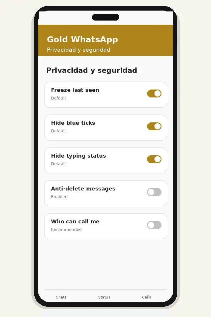 Privacidad y seguridad