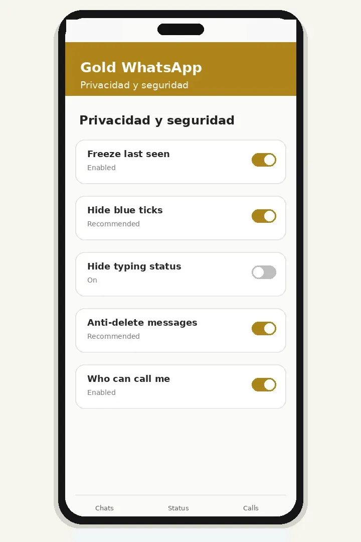 Privacidad y seguridad